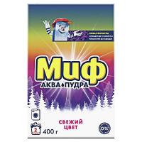 Стиральный порошок МИФ 3 в 1 - 400 гр. Свежий цвет (1/11)